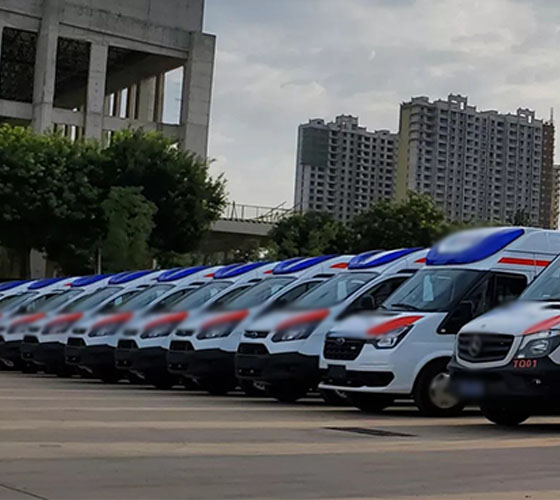 灵台县服务车队展示