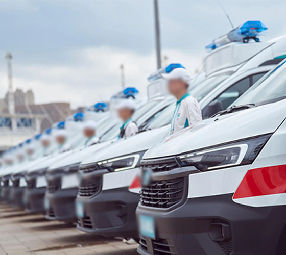 灵台县服务车队展示